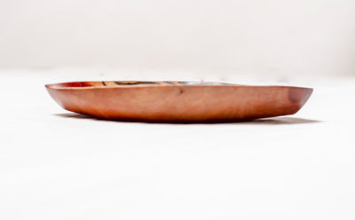 BIG ROUND FRUIT BOWL - MADE FROM MUBANGA OR MUKWA WOOD