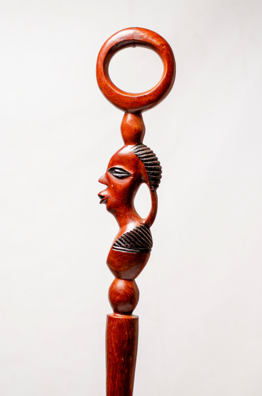 AFRICAN EXQUISITE  CANE - MADE OUT OF TEAK WOOD