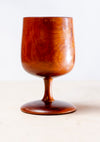 wooden wine cup