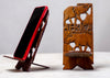 wooden phone stand