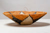 woven basket wth intricate design